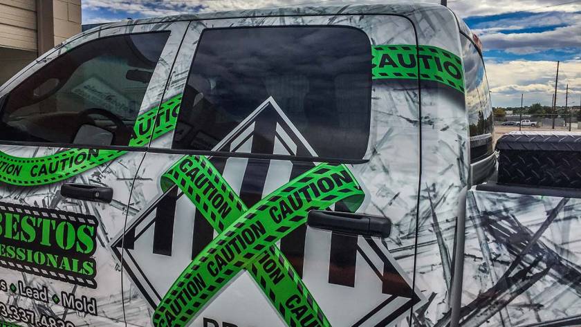 Complete brand identity package including vehicle wrap design in Denver CO